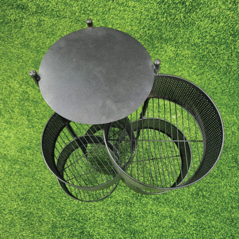 5 Layer Round Shape Kitchen Rack - Azzan online shopping