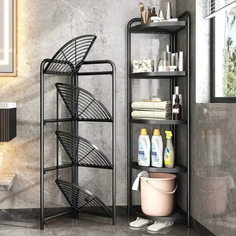 4 layer foldable corner shelves - Azzan online shopping