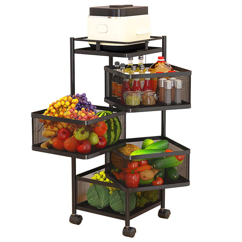 4 Layer Square Shape Kitchen Rack - Azzan online shopping
