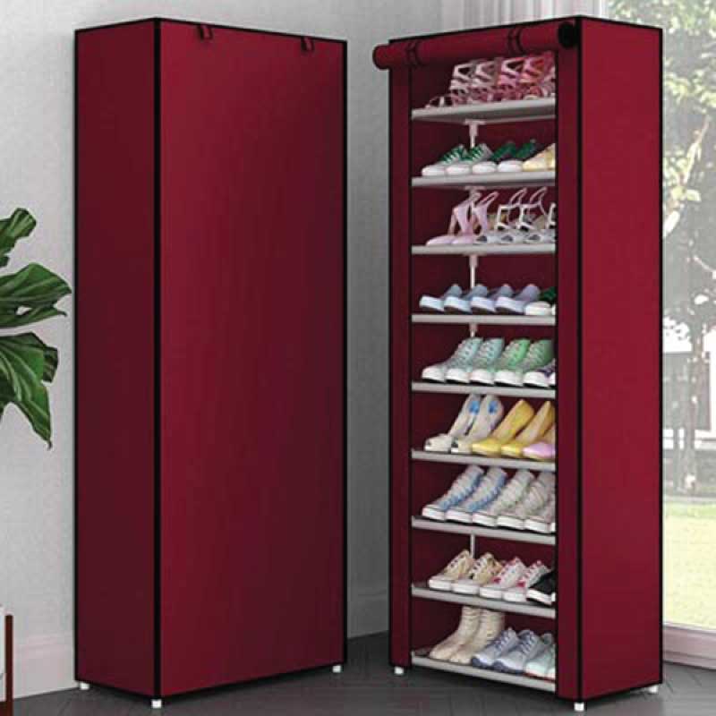 9 Layer Shoe Rack - Azzan online shopping