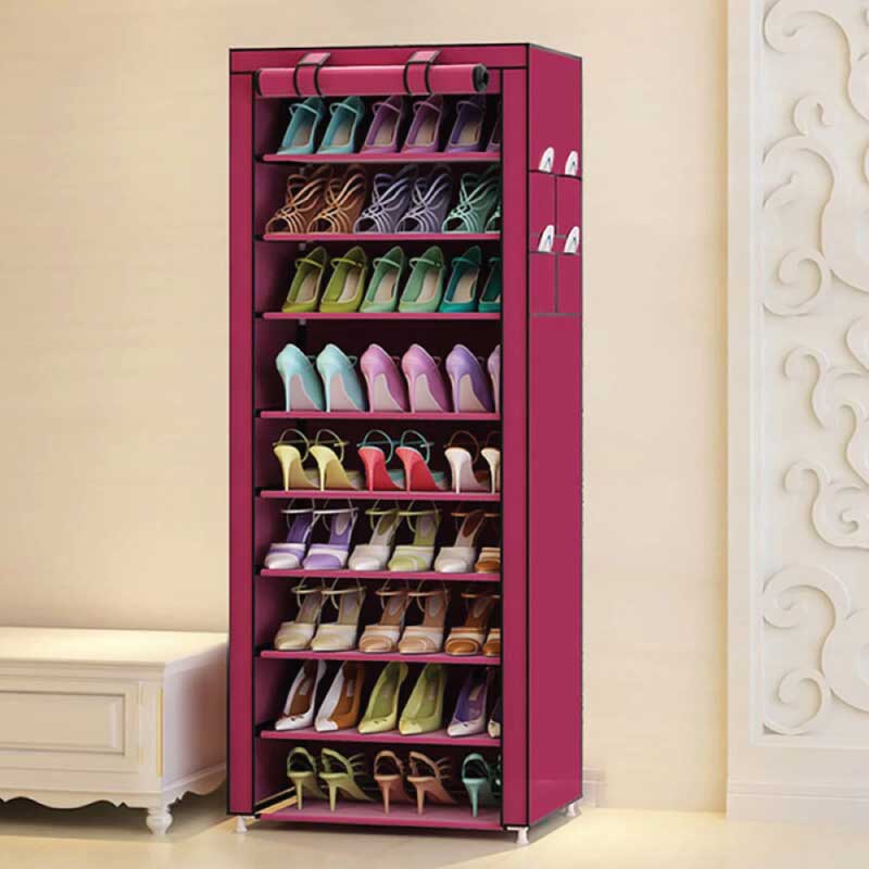 9 Layer Shoe Rack - Azzan online shopping