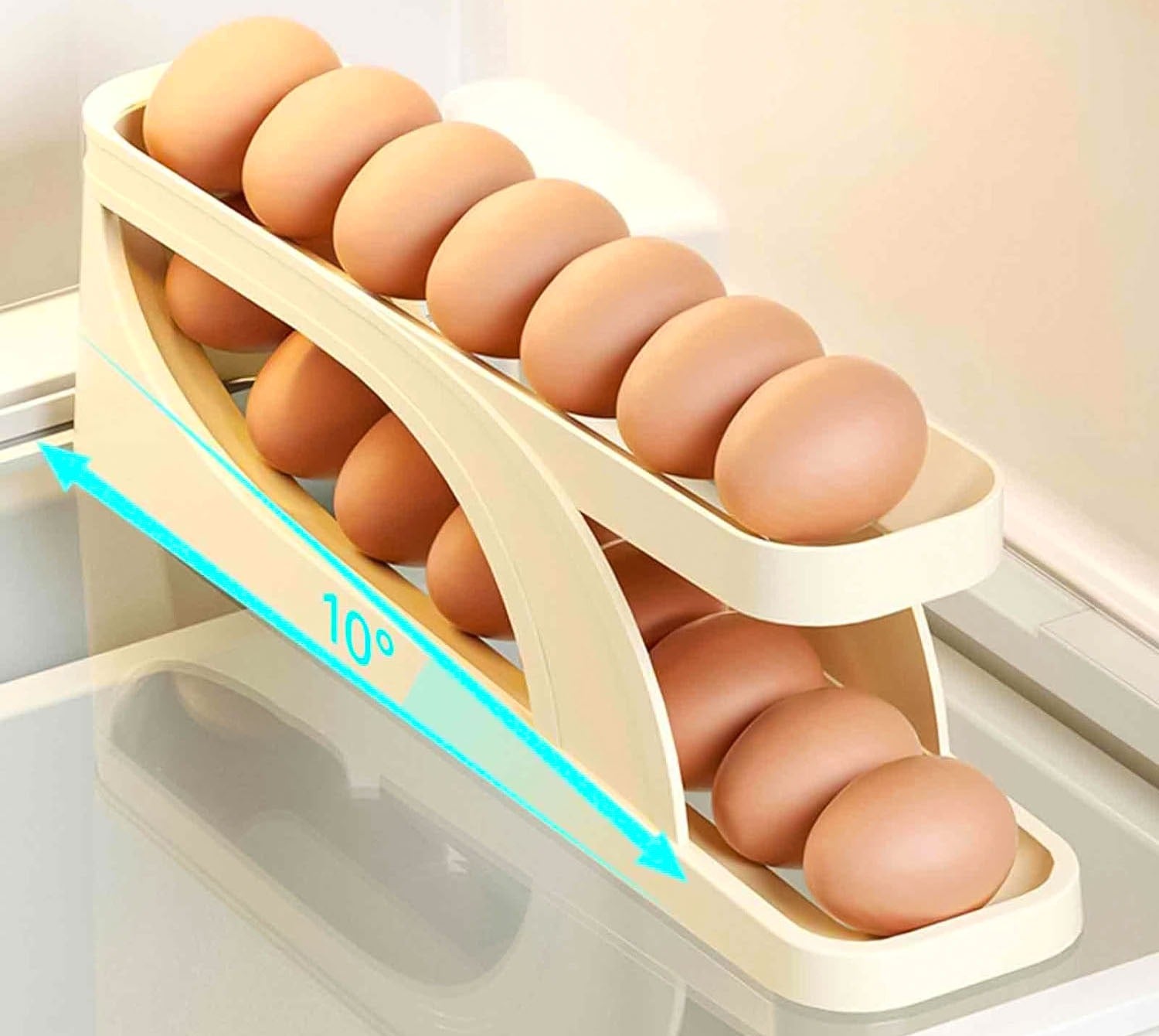 Refrigerator Egg Dispenser Tray - Azzan online shopping