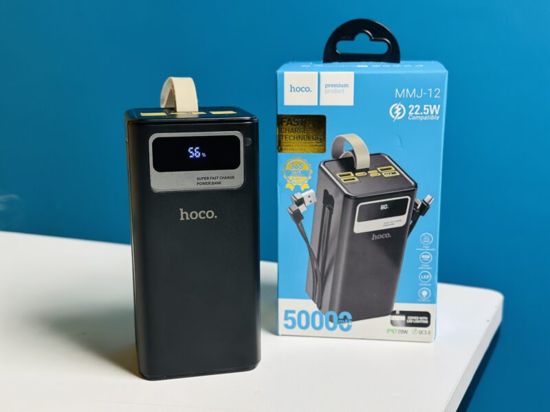 Hoco MMJ-12 50000mAh 22.5W Fast Charging Power Bank - Azzan online shopping