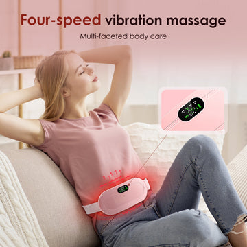 Period Pain Relief Waist Belt Heating Pad Device