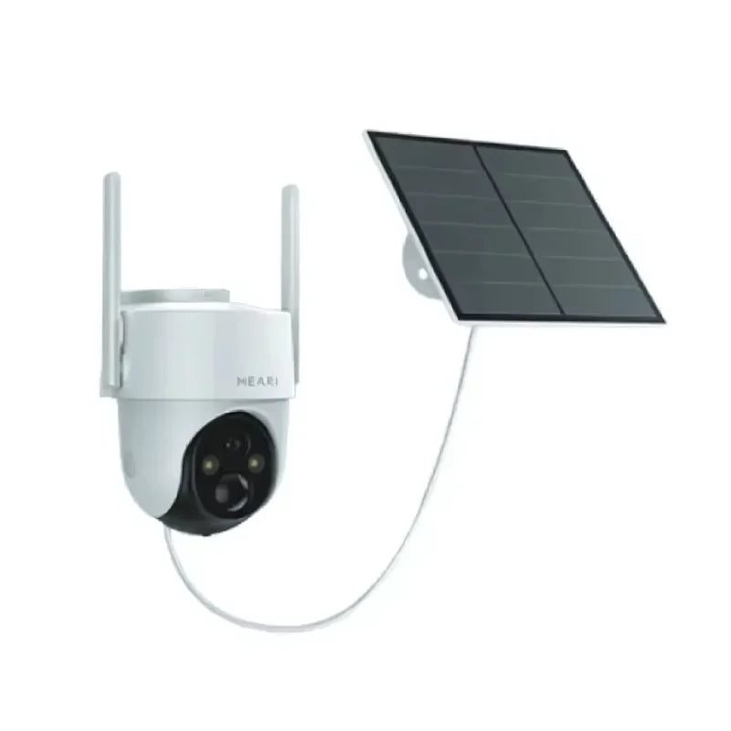 Meari V1 3MP Outdoor 4G PTZ Camera With Battery & Solar Panel - Azzan online shopping
