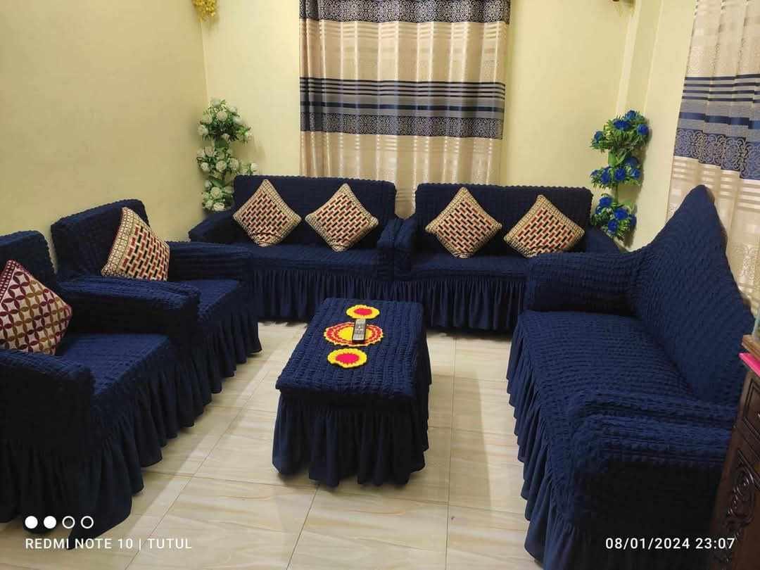 3+1+1+ Turkey Elastic Sofa Cover - Azzan online shopping