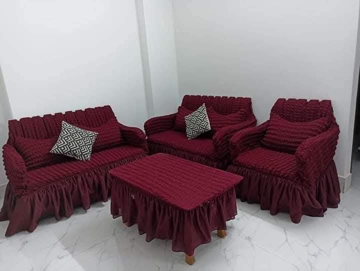 3+1+1+ Turkey Elastic Sofa Cover - Azzan online shopping