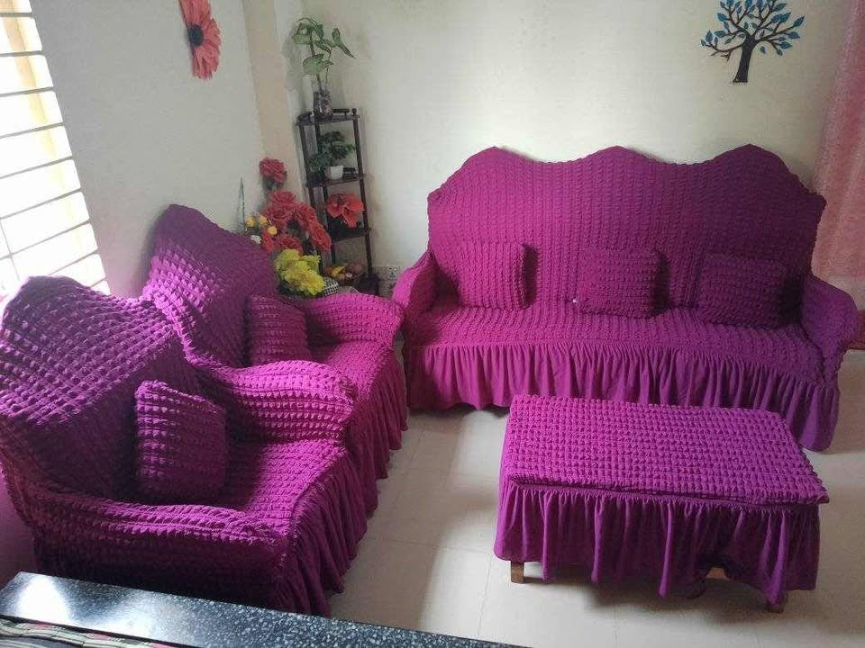 3+1+1+ Turkey Elastic Sofa Cover - Azzan online shopping