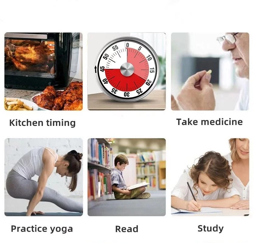Mechanical Timer Kitchen Cooking Countdown Alarm Clock - Azzan online shopping
