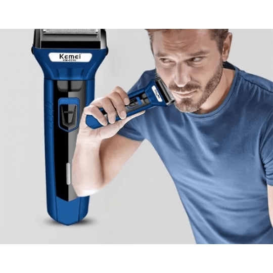 Kemei KM-6330 3-in-1 Hair Shaving Machine Grooming Kit - Azzan online shopping