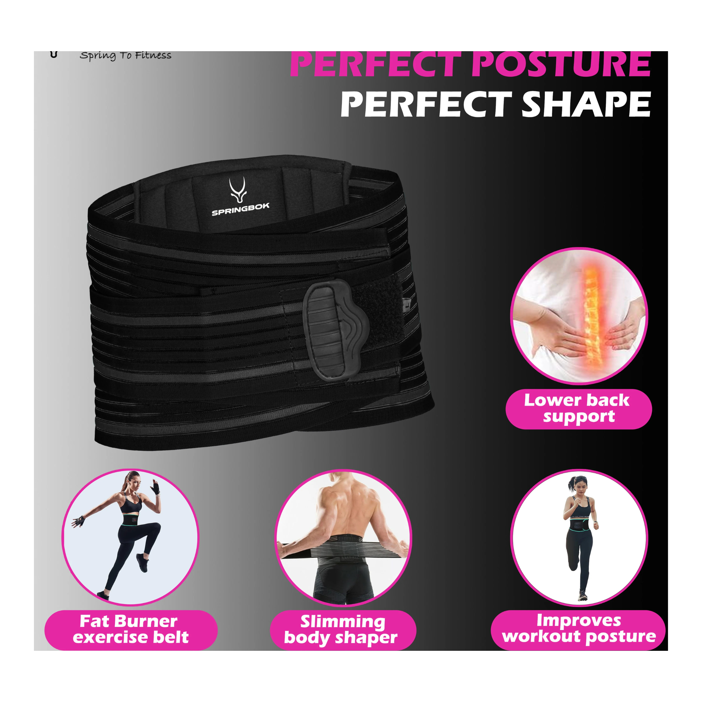 TRS Compfort Abdominal Wrap Support Belt | Postpartum Belly Band for Tummy Reduction| Abdominal Binder | Waist Shaping Support Belt for Women | - Azzan online shopping