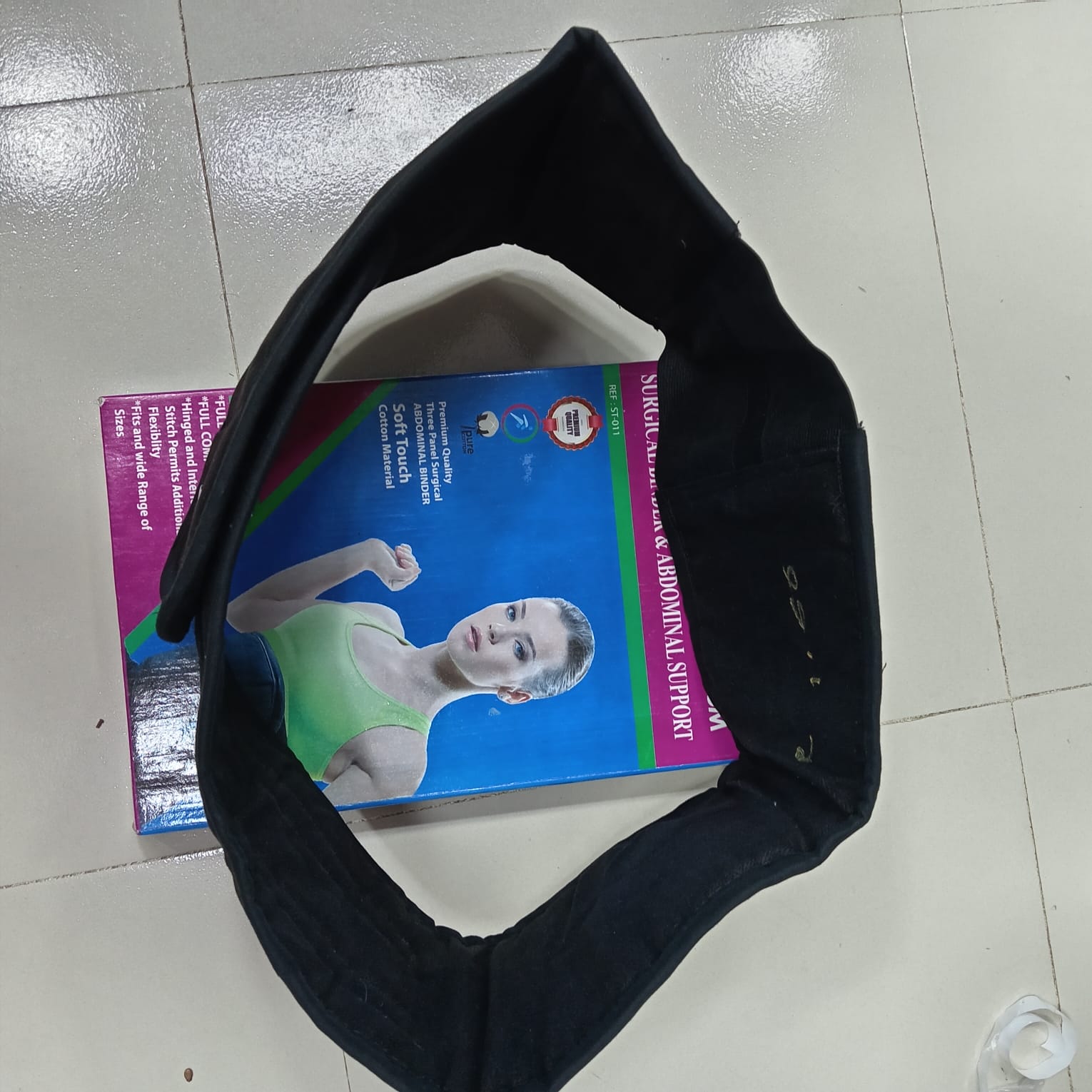 TRS Compfort Abdominal Wrap Support Belt | Postpartum Belly Band for Tummy Reduction| Abdominal Binder | Waist Shaping Support Belt for Women | - Azzan online shopping