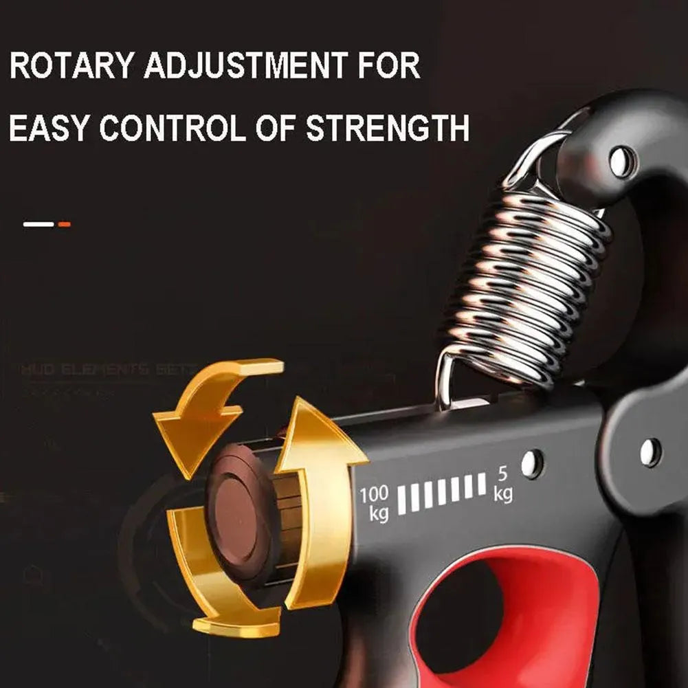 Adjustable Hand Grip Strengthener Hand Grip Trainer With Counter Wrist Forearm And Hand Exerciser For Muscle Building - Azzan online shopping