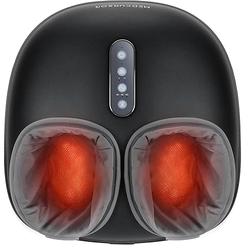 Electric Foot Massagers With Heated, Soothing Deep Kneading Therapy For Foot Wellness - Azzan online shopping