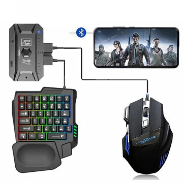 Mobile Gaming RGB Keyboard & Mouse Combo