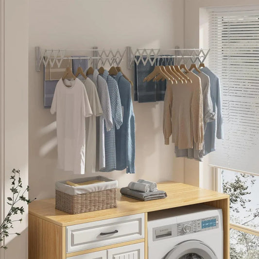 Wall Mounted Clothes Drying Hanger - Azzan online shopping