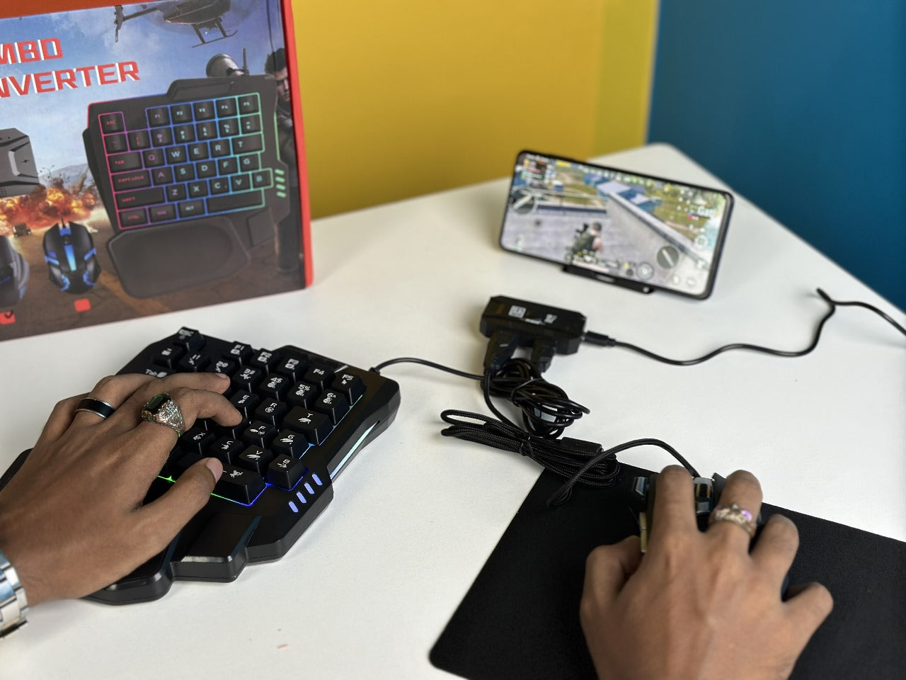 Mobile Gaming RGB Keyboard & Mouse Combo